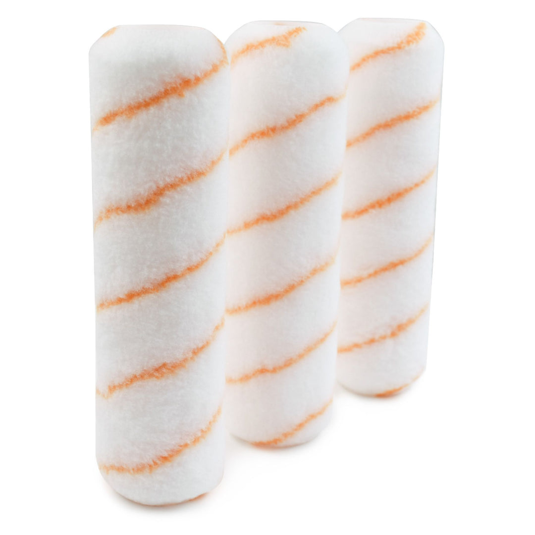 9" Polyester Roller Cover, 1/2" Nap, 3 Pack