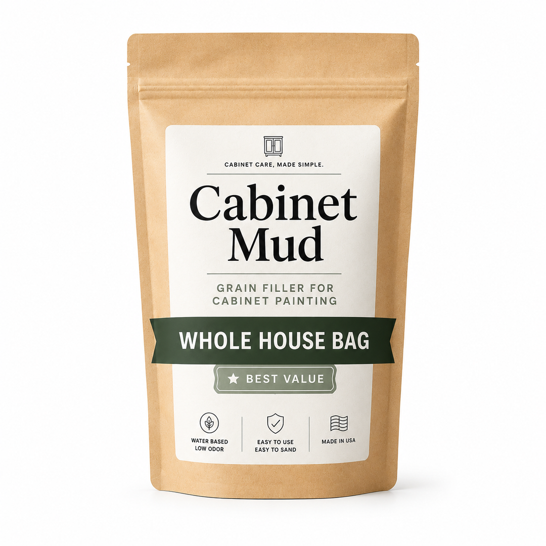 Cabinet Mud - Grain Filler For Kitchen Cabinet Painting