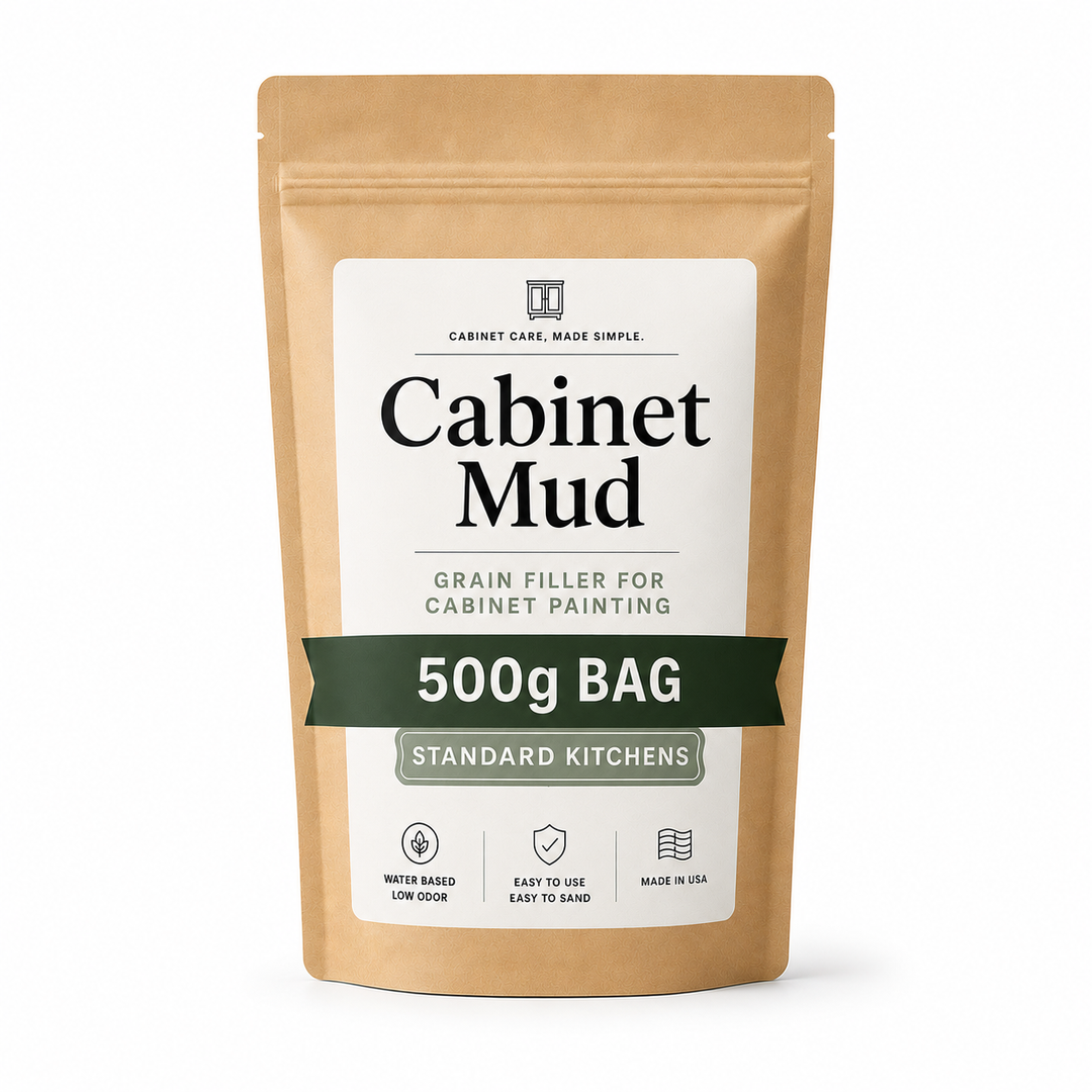 Cabinet Mud - Grain Filler For Kitchen Cabinet Painting