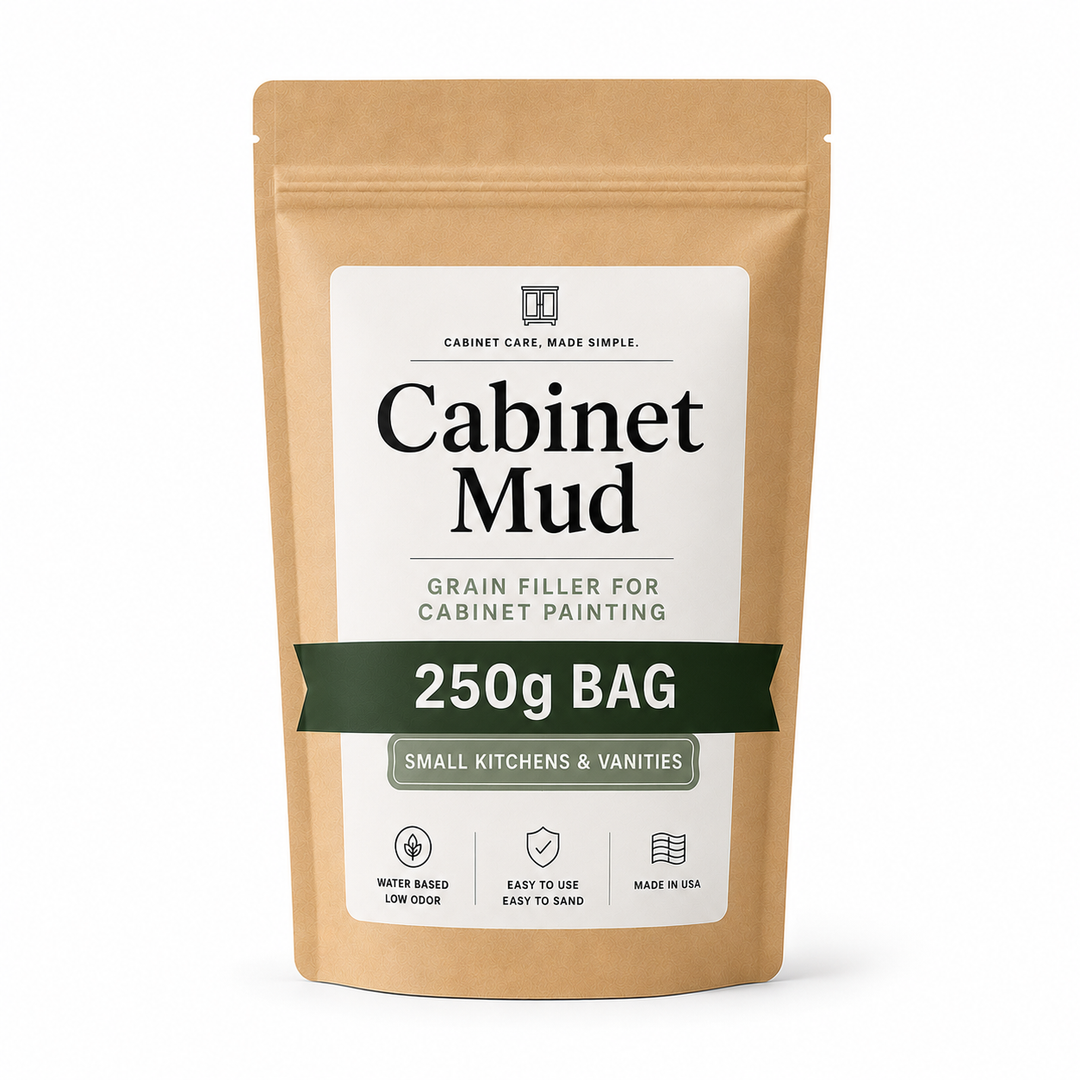 Cabinet Mud - Grain Filler For Kitchen Cabinet Painting