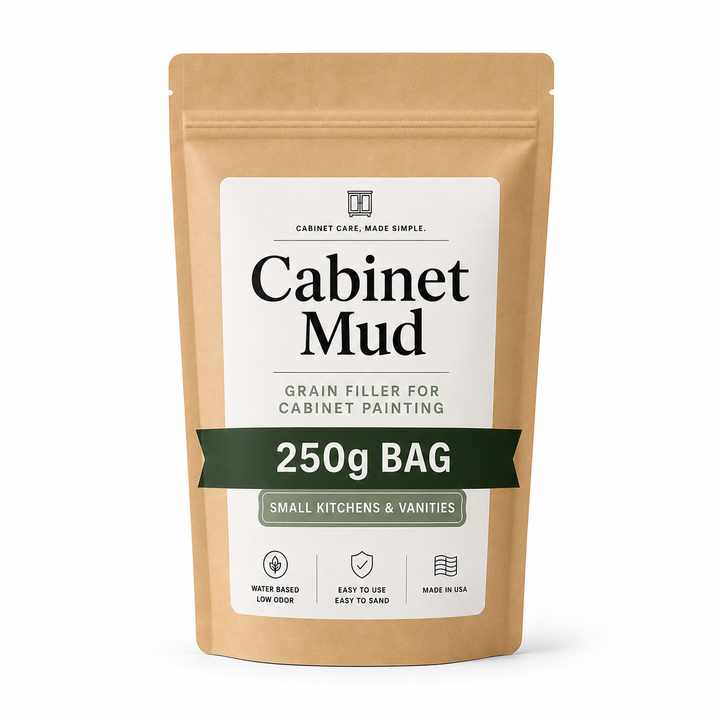 Cabinet Mud - Grain Filler For Kitchen Cabinet Painting